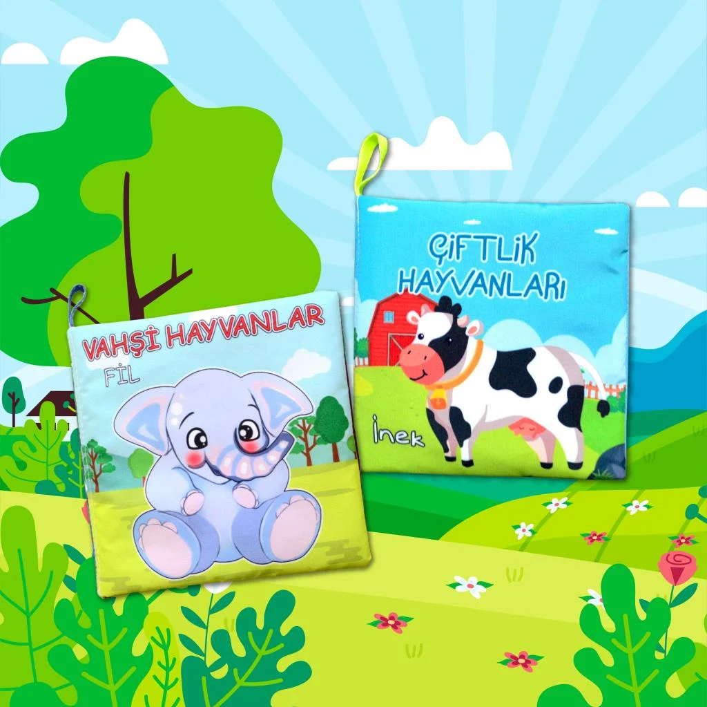 Çiftlik Hayvanlar ve Vahşi Hayvanlar (2li) - Görsel 10