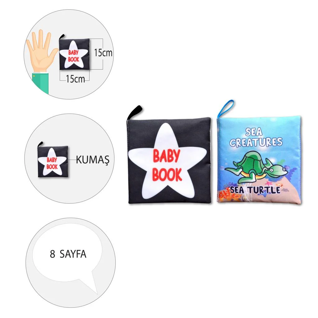 Baby Book ve Sea Creatures - Görsel 4