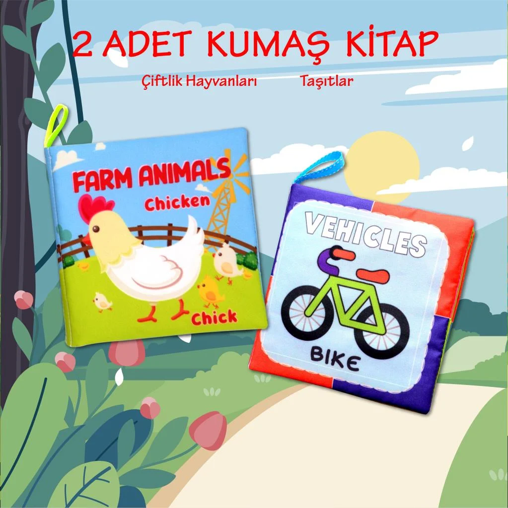 Farm Animals ve Vehicles - Görsel 2