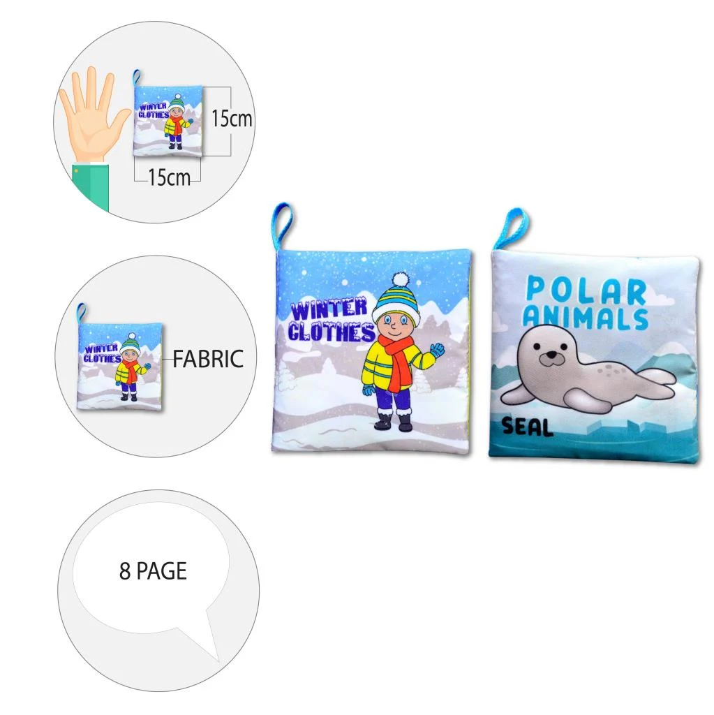 Winter Clothes ve Polar Animals - Görsel 9