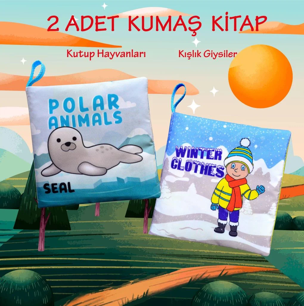 Winter Clothes ve Polar Animals - Görsel 2