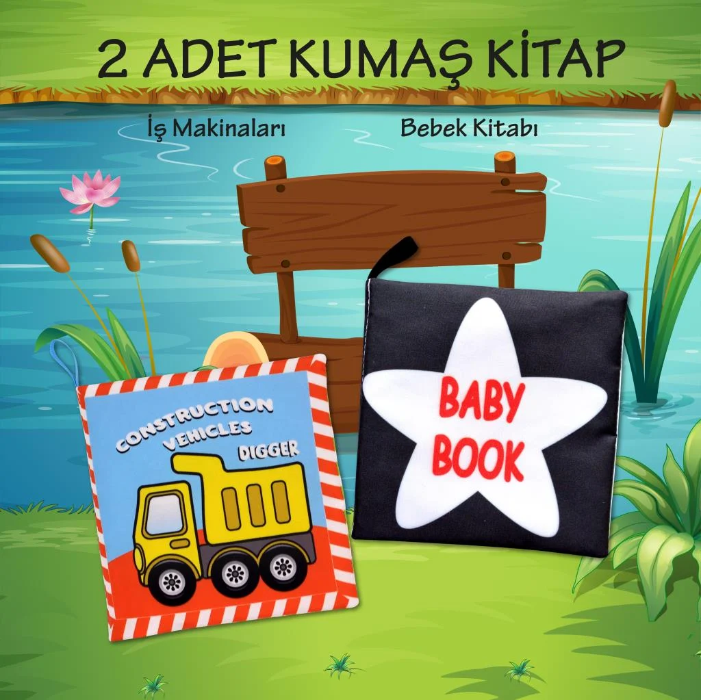Baby Book ve Construction Vehicles - Görsel 2