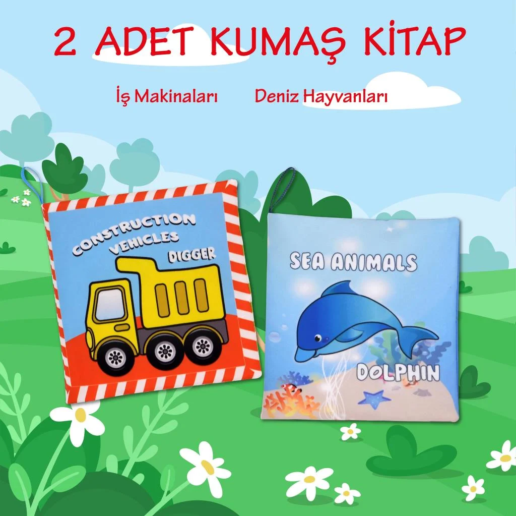 Construction Vehicles ve Sea Animals - Görsel 2