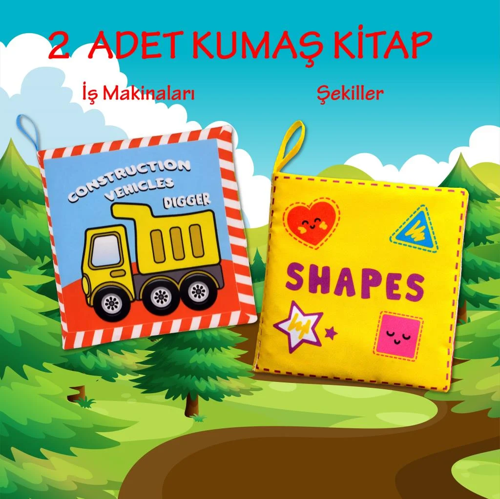 Construstion Vehicles ve Shapes - Görsel 2