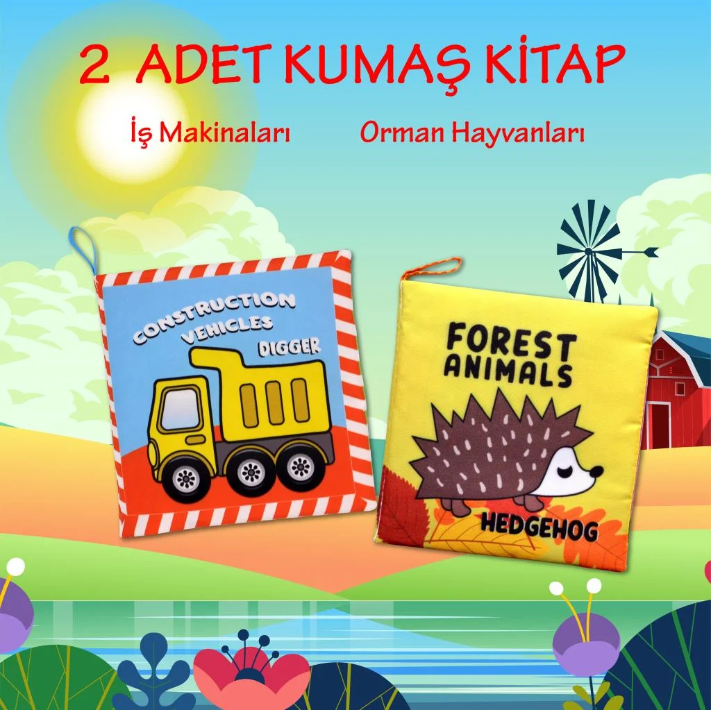 Forest Animals ve Construction Vehicles - Görsel 2