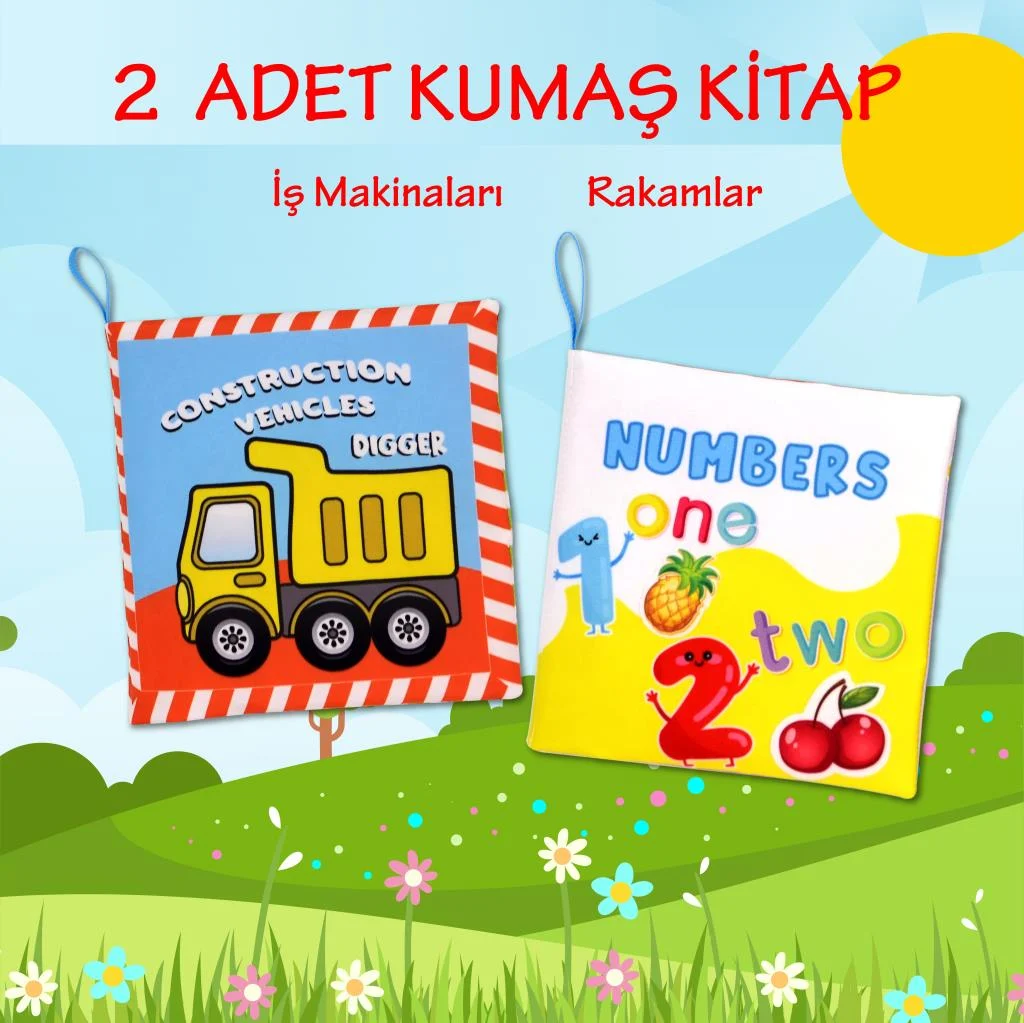 Construction Vehicles ve Numbers - Görsel 2