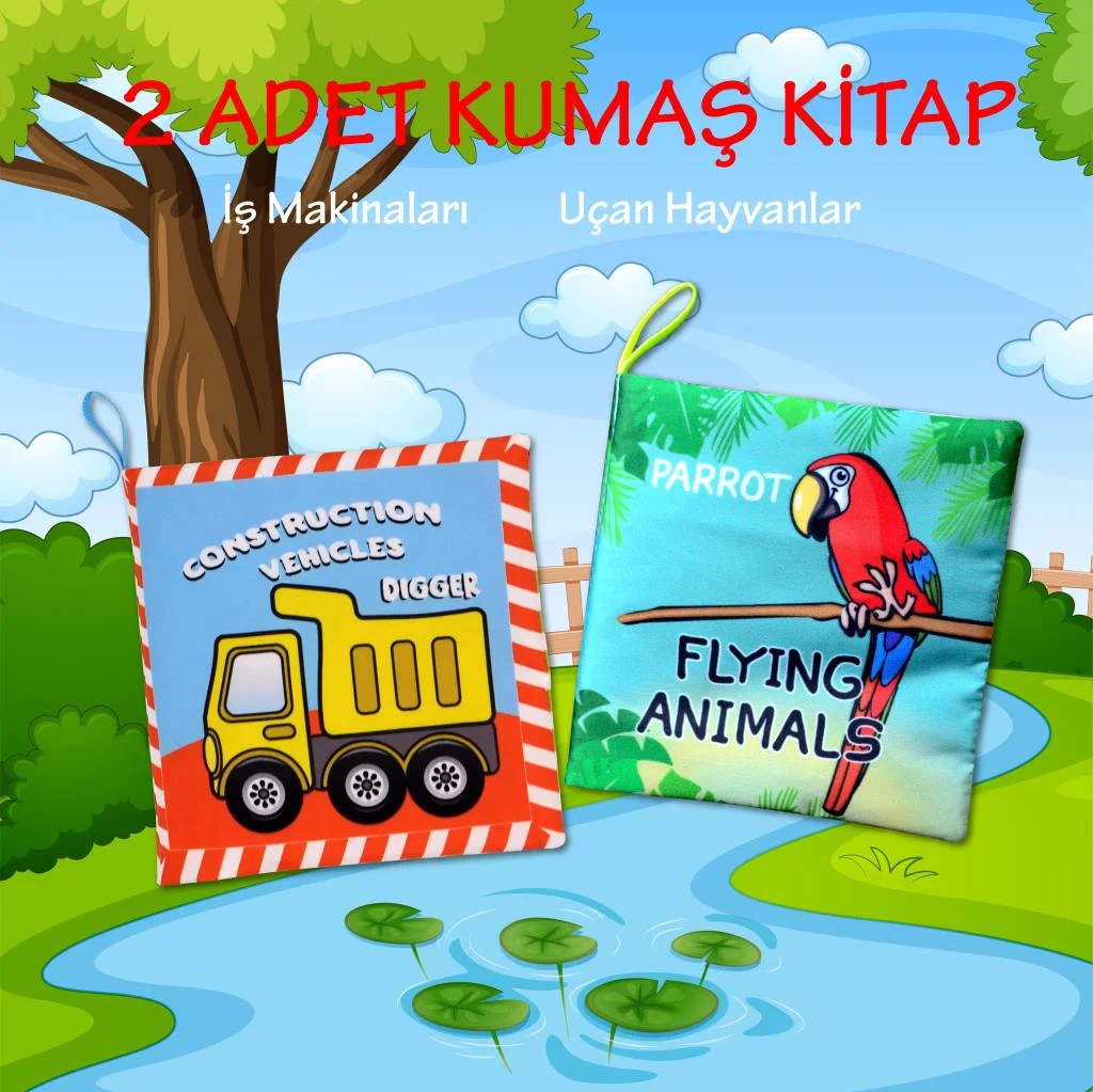 Flying Animals ve Construction Vehicles - Görsel 2