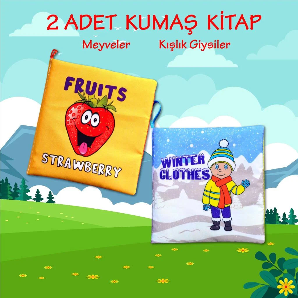 Winter Clothes ve Fruits - Görsel 2