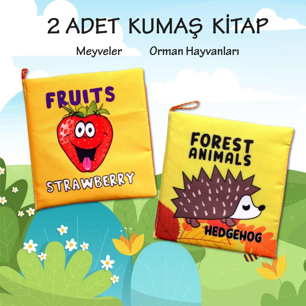 Fruits ve Forest Animals - Görsel 2
