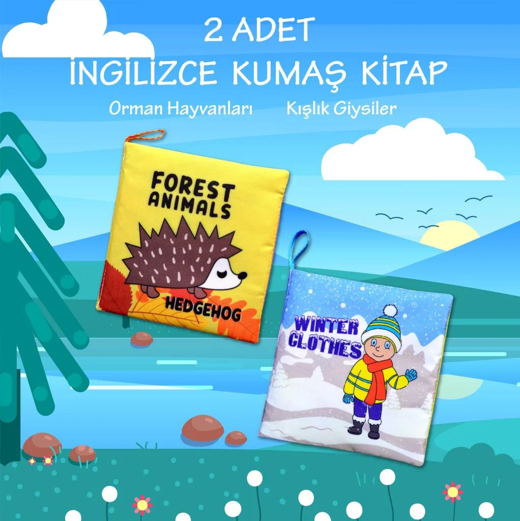 Forest Animals ve Winter Clothes - Görsel 2