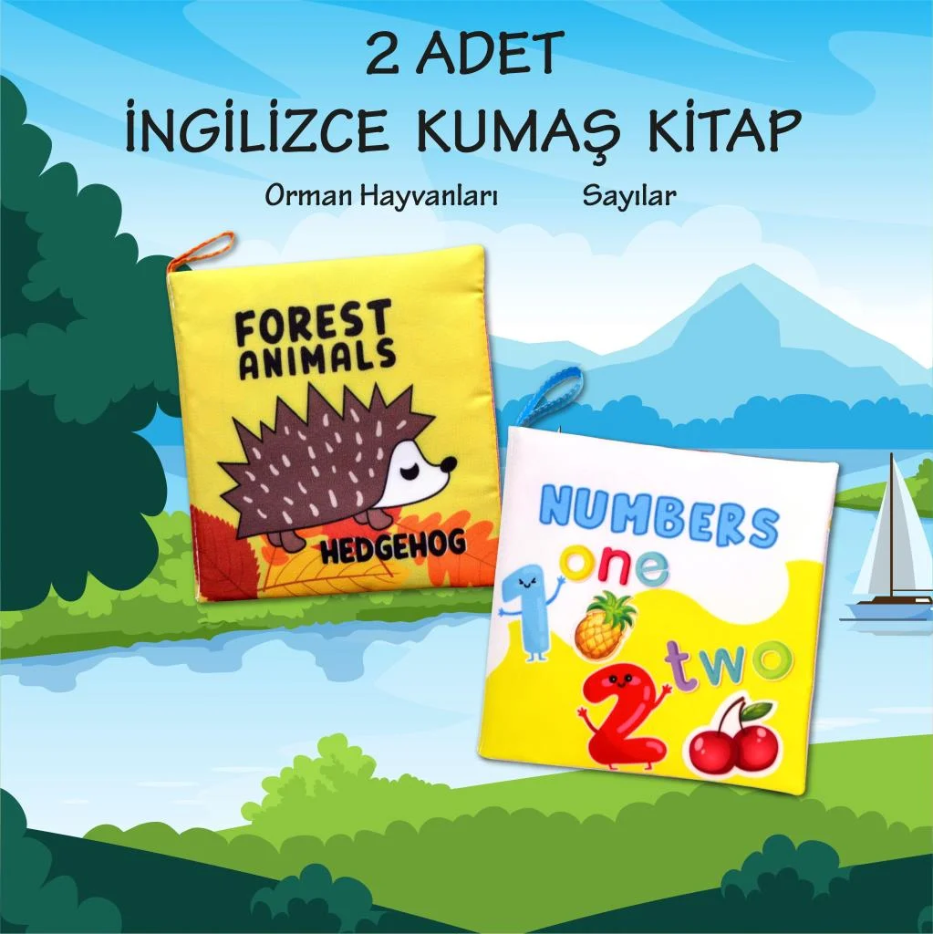 Forest Animals ve Numbers - Görsel 2