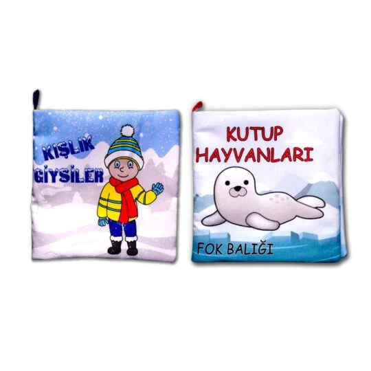 Kutup Hayvanları ve Kışlık Giysiler (2li)