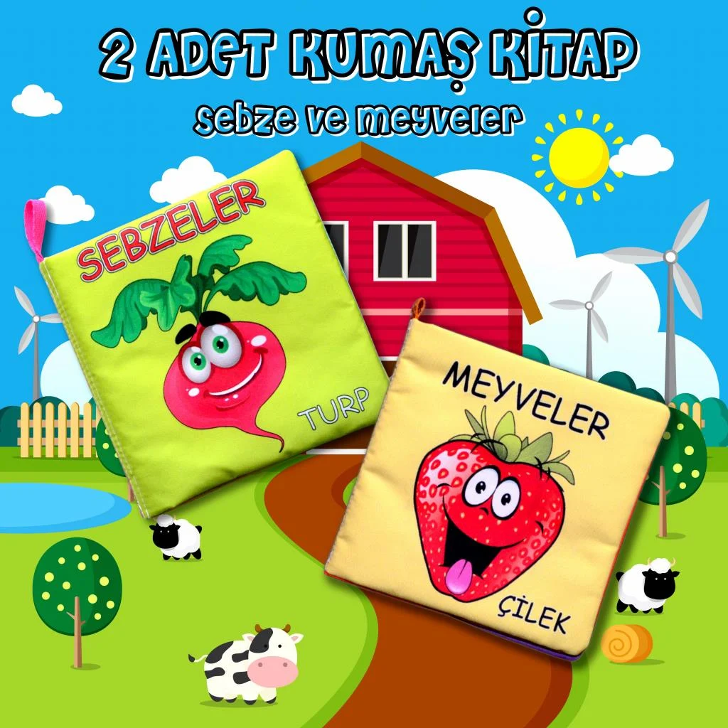 Meyveler ve Sebzeler (2li) - Görsel 2