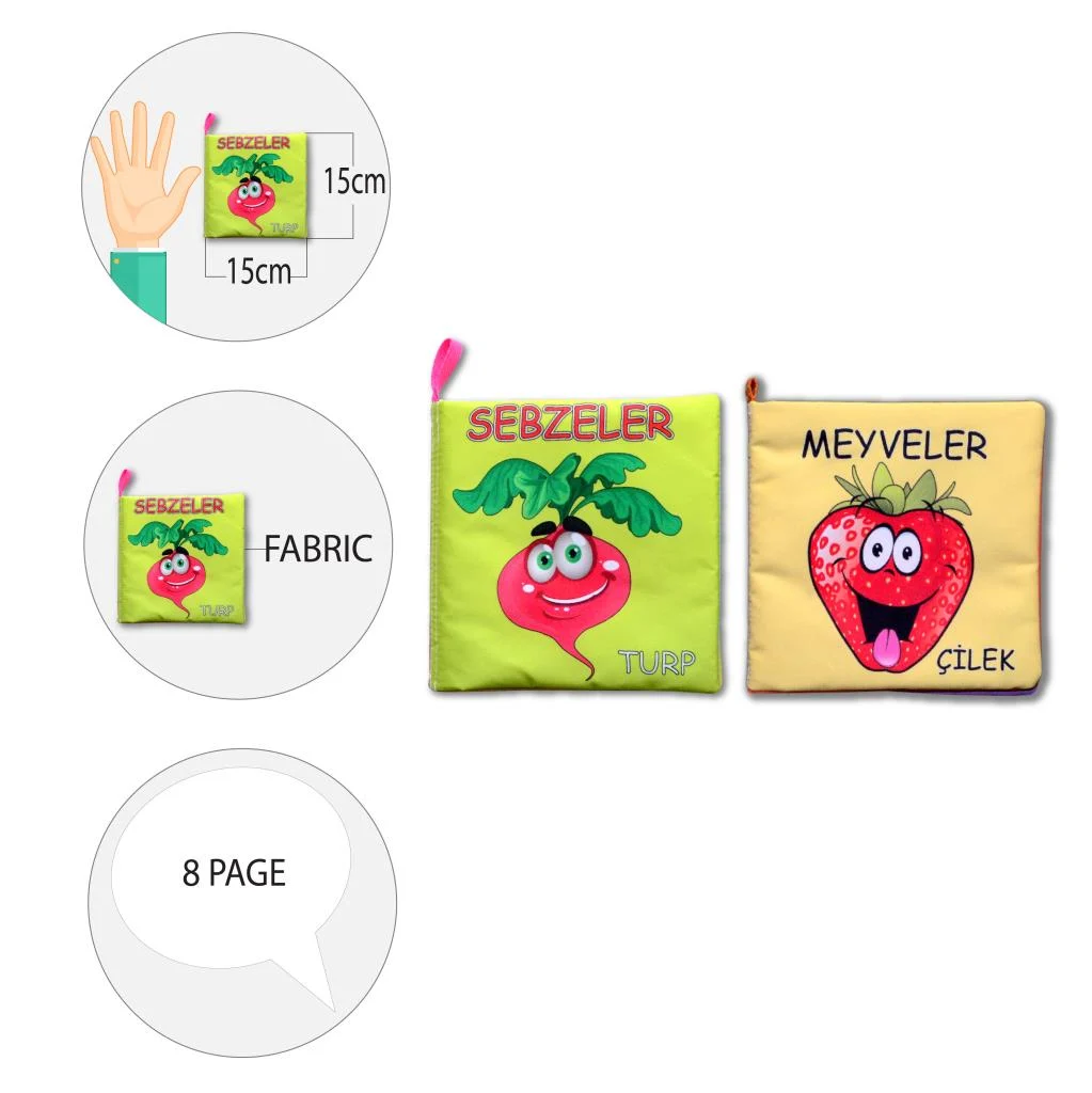Meyveler ve Sebzeler (2li) - Görsel 9