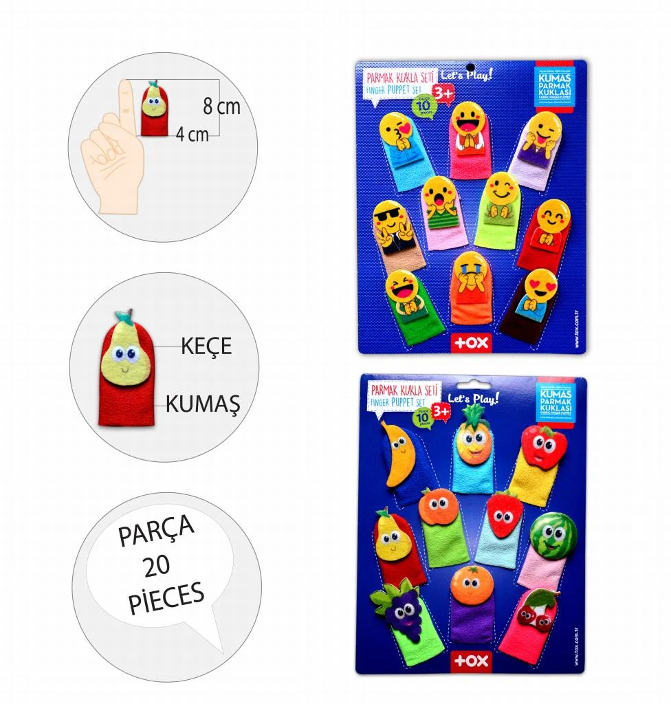 Meyveler ve Emojiler (2Set) - Görsel 3