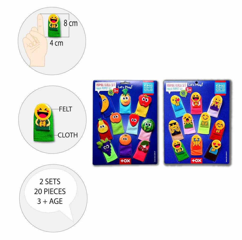 Meyveler ve Emojiler (2Set) - Görsel 8