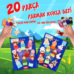 Evcil Hayvanlar ve Aile Bireyleri (2Set) - Görsel 2