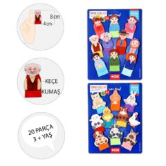 Evcil Hayvanlar ve Aile Bireyleri (2Set) - Görsel 3