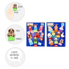 Evcil Hayvanlar ve Aile Bireyleri (2Set) - Görsel 8