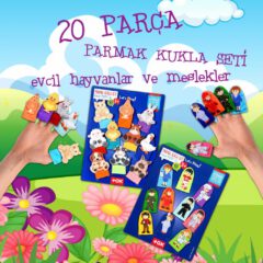 Meslekler ve Evcil Hayvanlar (2Set) - Görsel 2