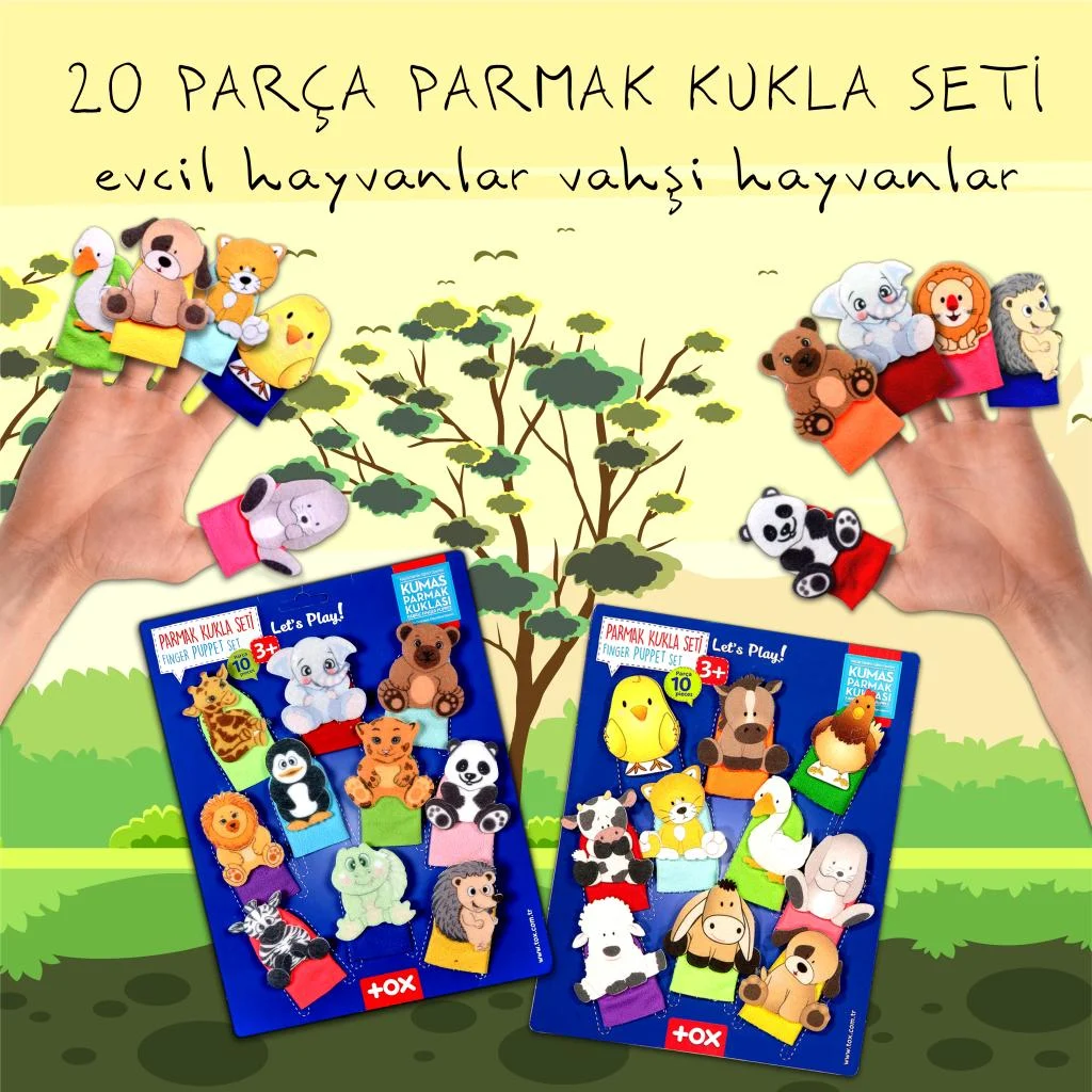 Vahşi ve Evcil Hayvanlar (2Set) - Görsel 2
