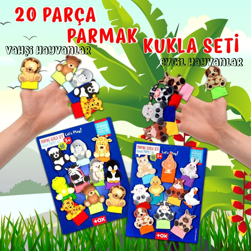 Evcil ve Vahşi Hayvanlar (2Set) - Görsel 2