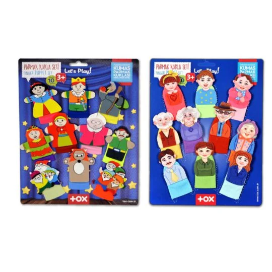 Masal Kahramanları ve Aile Bireyleri (2 Set)