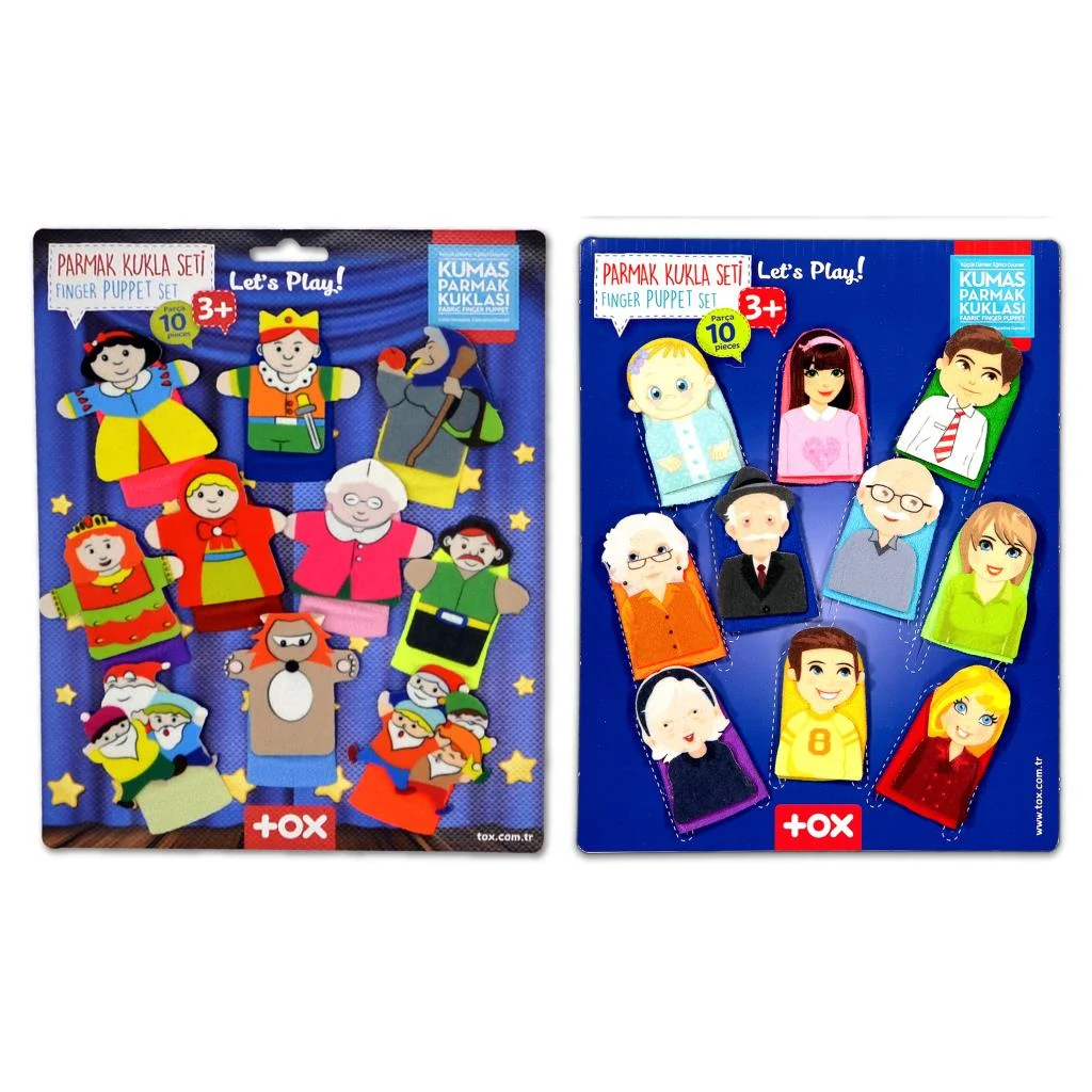 Masal Kahramanları ve Aile Bireyleri (2 Set) - Görsel 6