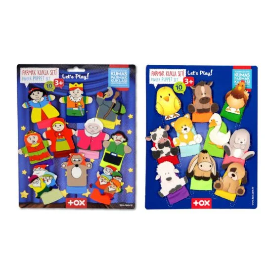 Masal Kahramanları ve Evcil Hayvanlar (2 Set)