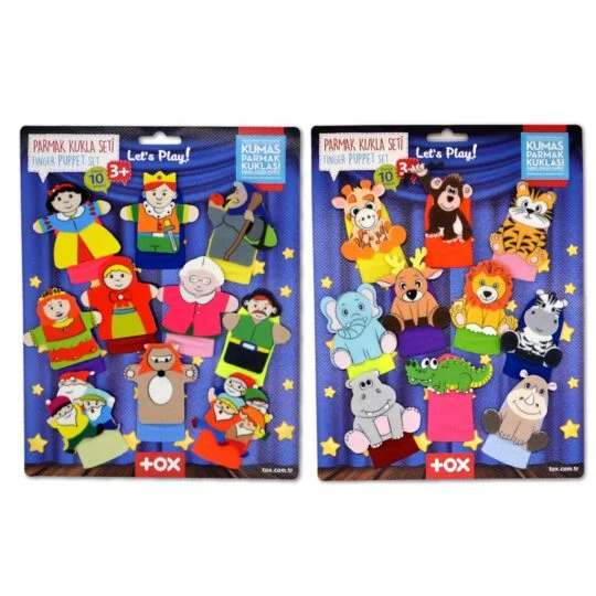 Masal Kahramanları ve Safari Hayvanları (2 Set)
