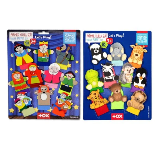 Masal Kahramanları ve Vahşi Hayvanlar (2 Set)