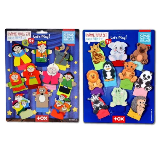 Masal Kahramanları ve Vahşi Hayvanlar (2 Set)