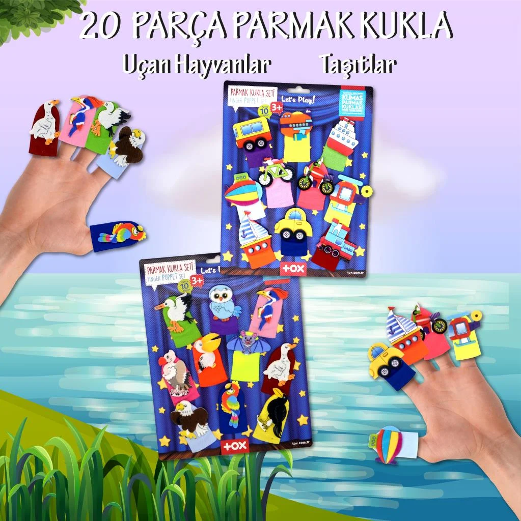 Taşıtlar ve Uçan Hayvanlar (2Set) - Görsel 2