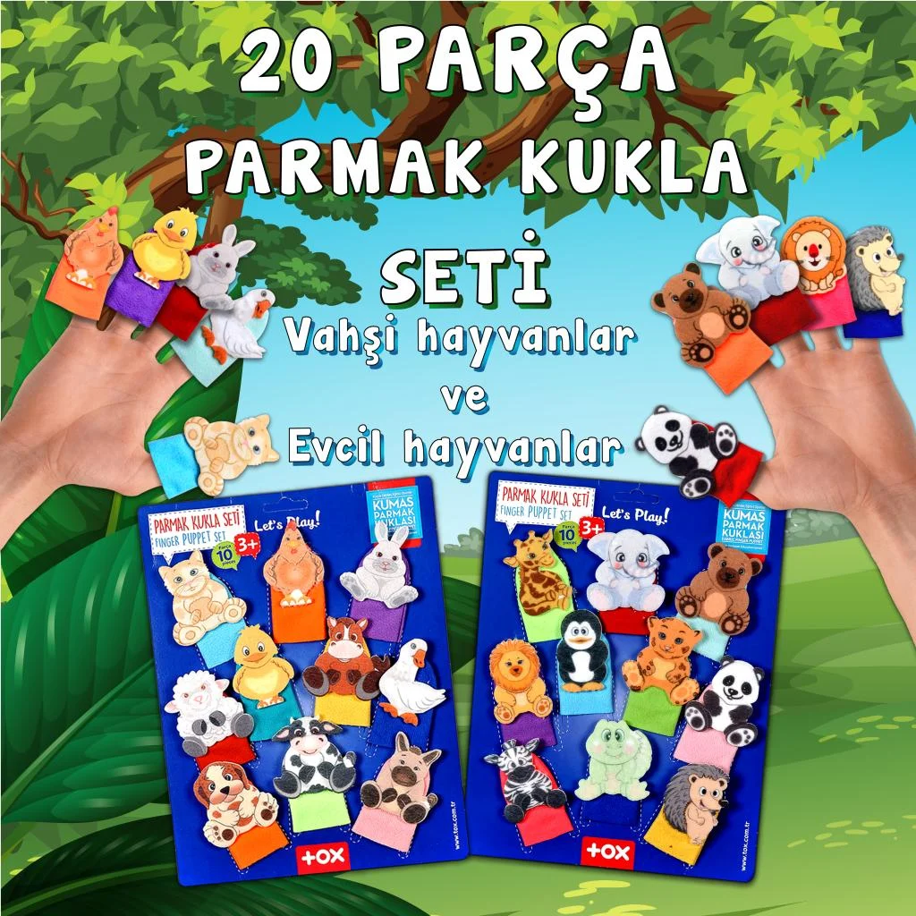 Vahşi ve Evcil Hayvanlar (2Set) - Görsel 2