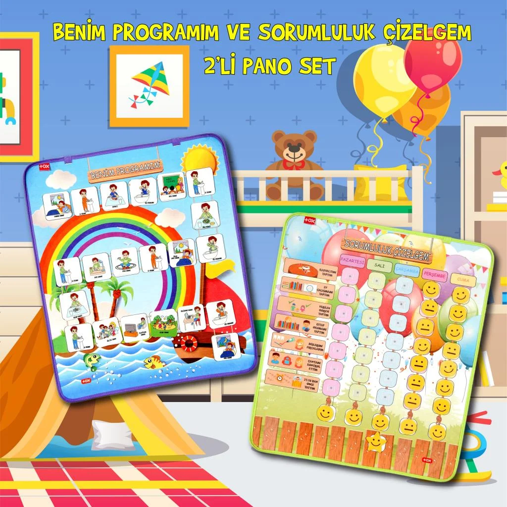 Benim Programım ve Sorumluluk Çizelgem (2li) - Görsel 2