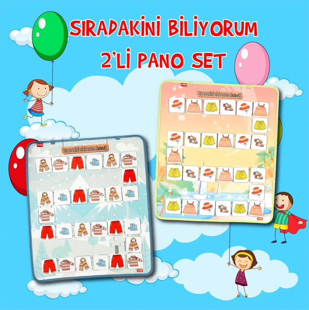 Sıradakini Biliyorum Yaz ve Kış (2li) - Görsel 2