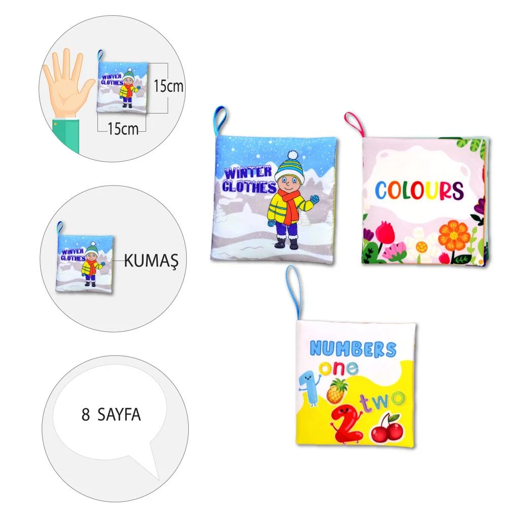 Colours , Numbers ve Winter Clothes - Görsel 4
