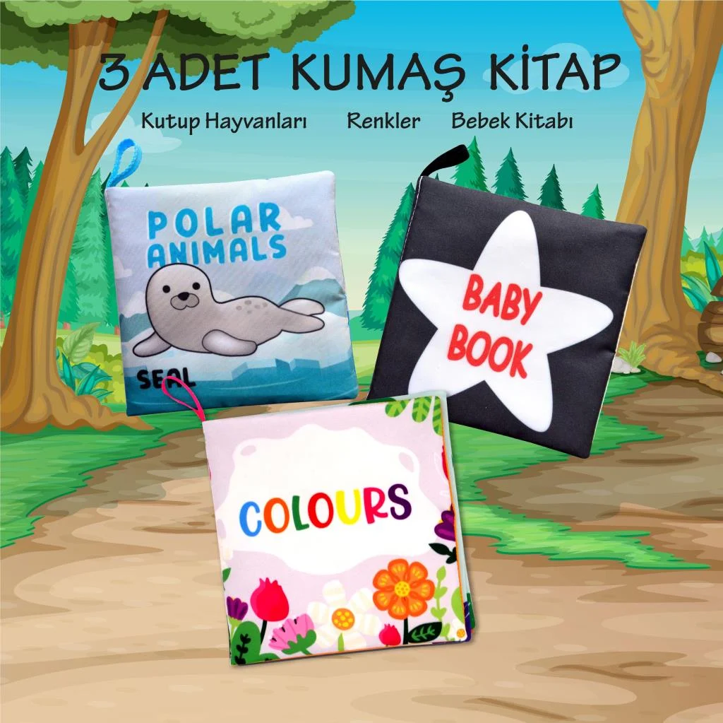 Polar Animals , Colours ve Baby Book - Görsel 2