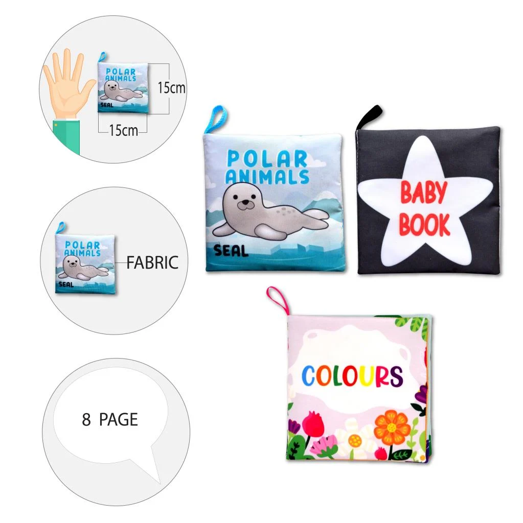 Polar Animals , Colours ve Baby Book - Görsel 9