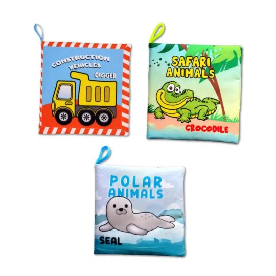 Construction Vehicles , Safari Animals ve Polar Animals