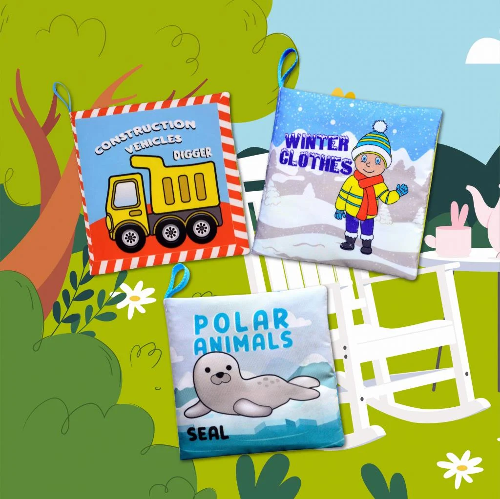Winter Clothes , Construction Vehicles ve Polar Animals - Görsel 10