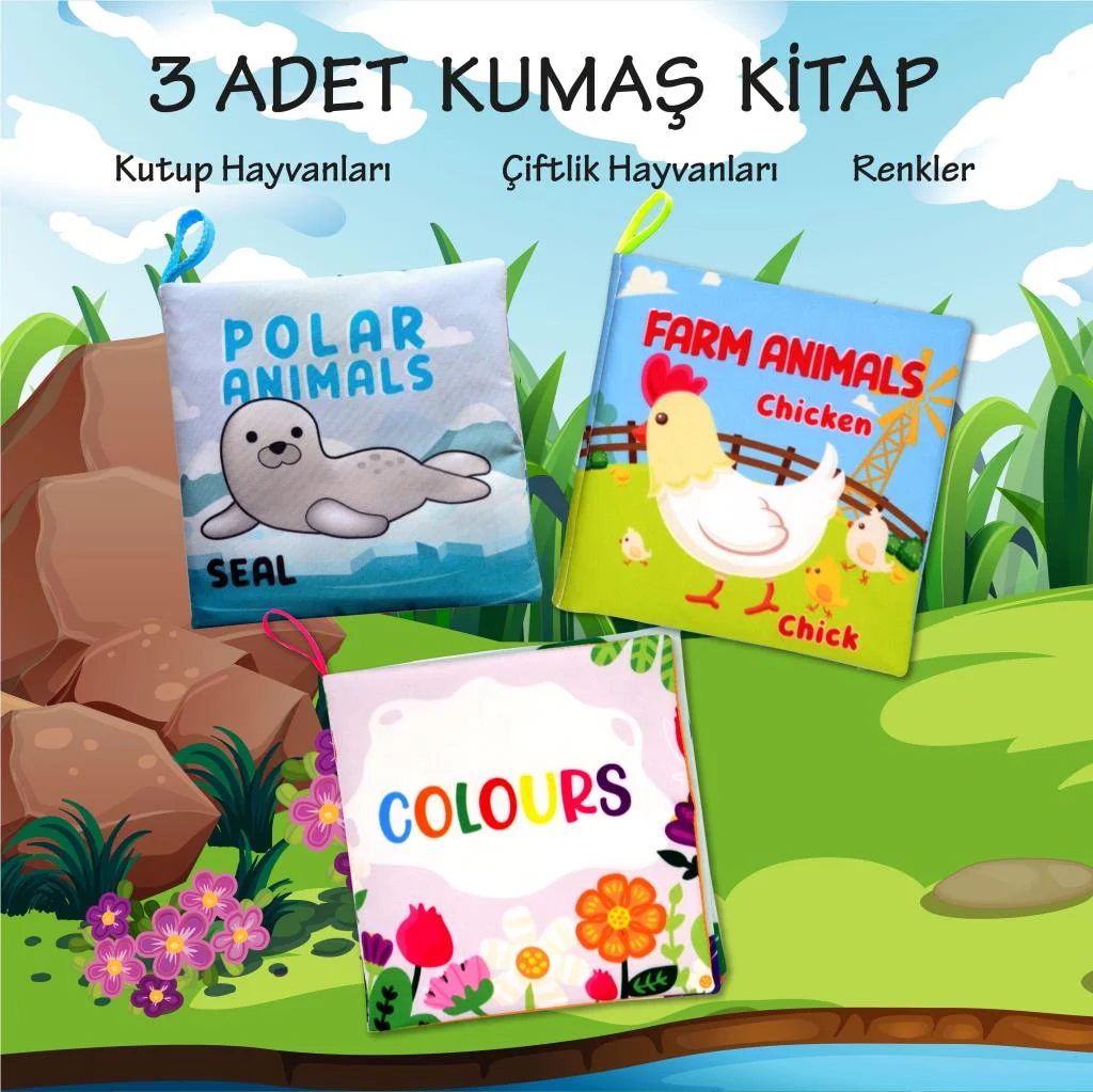 Colours , Polar Animals ve Farm Animals - Görsel 2