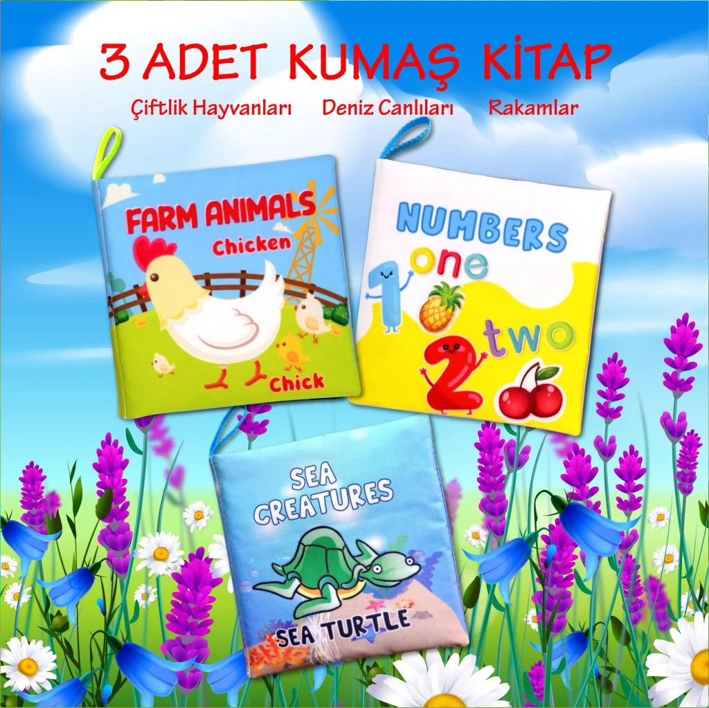 Farm Animals , Sea Animals ve Numbers - Görsel 2