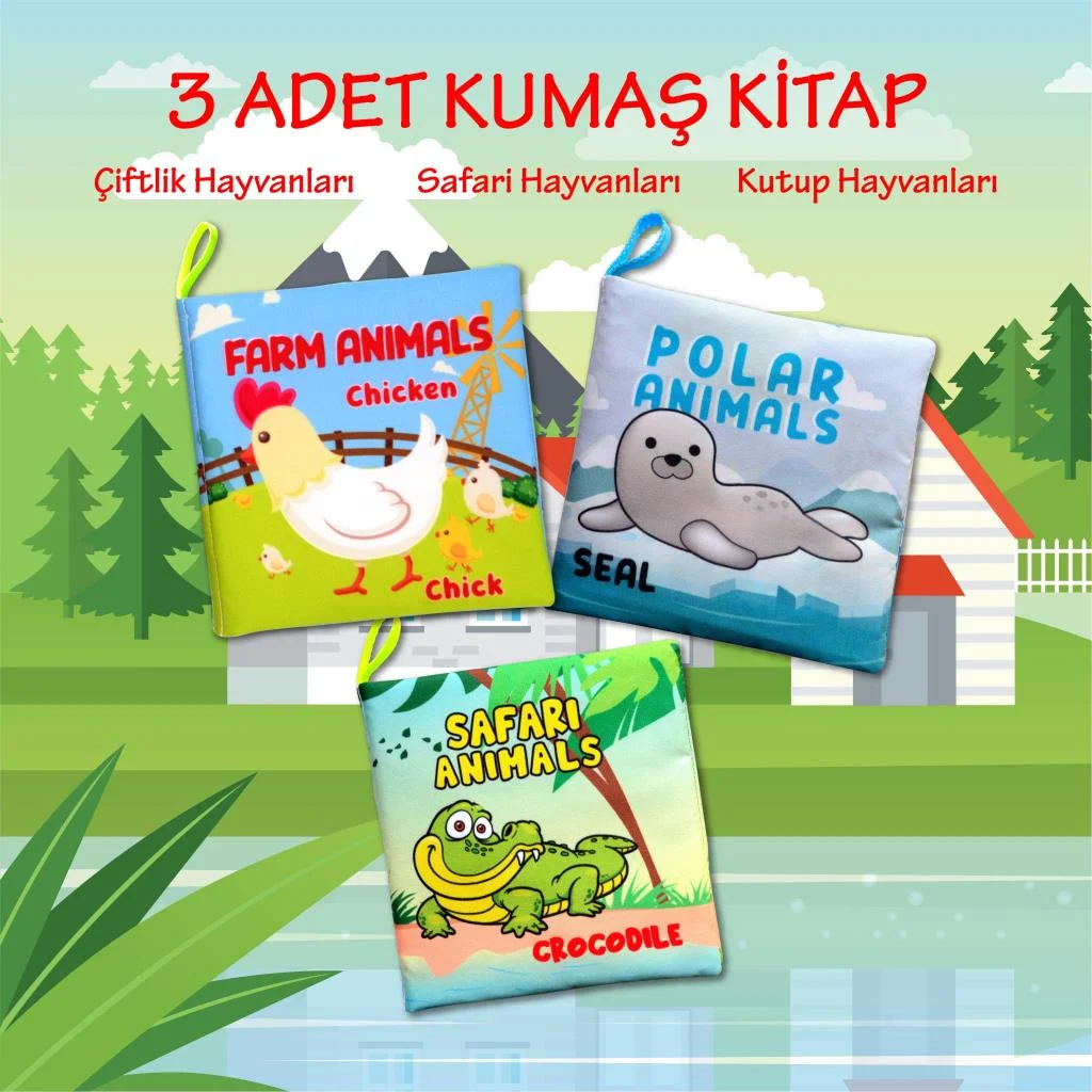 Farm Animals , Polar Animals ve Safari Animals - Görsel 2
