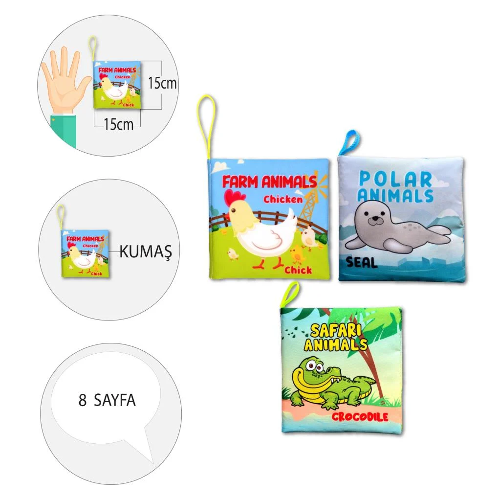 Farm Animals , Polar Animals ve Safari Animals - Görsel 4