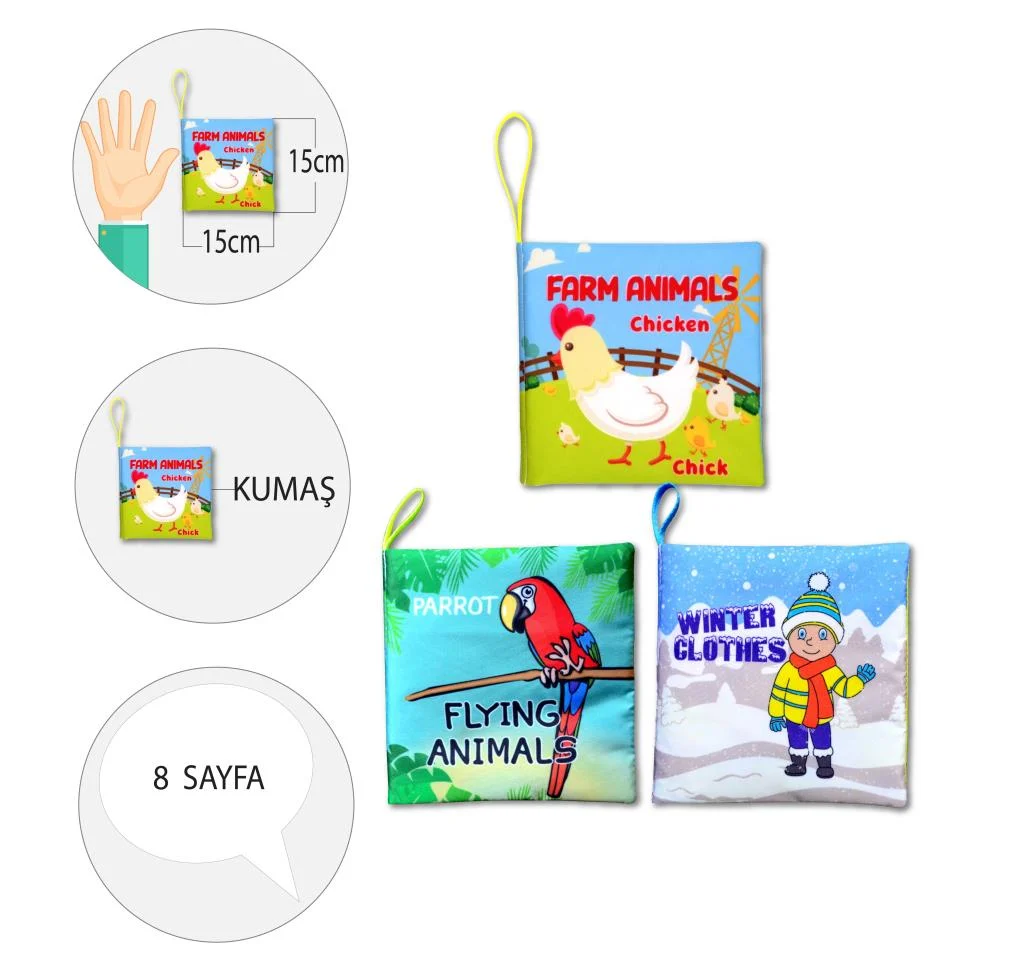 Winter Clothes , Flying Animals ve Farm Animals - Görsel 4