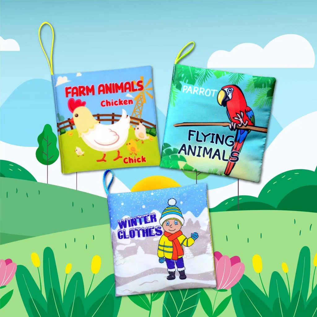Winter Clothes , Flying Animals ve Farm Animals - Görsel 5