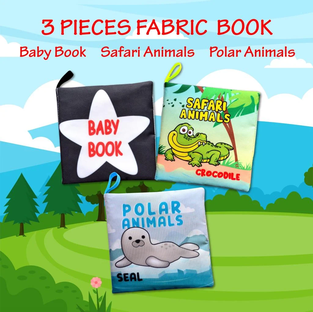 Baby Book , Safari Animals ve Plar Animals - Görsel 7
