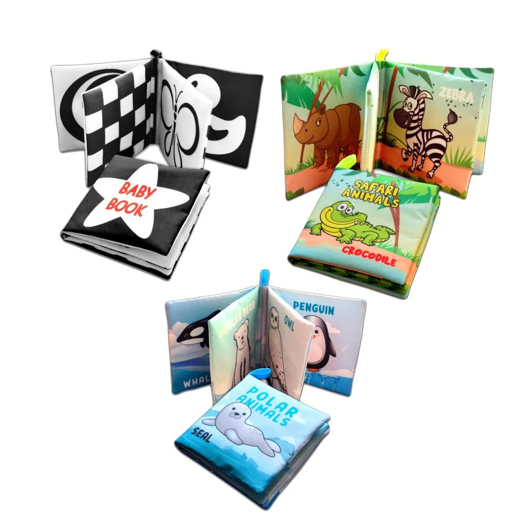 Baby Book , Safari Animals ve Plar Animals - Görsel 3