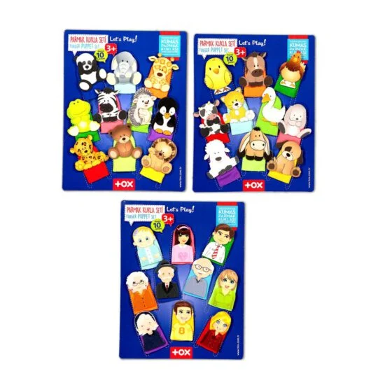 Evcil , Vahşi Hayvanlar ve Aile Üyeleri (3Set)